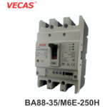 Выключатель автоматический M6E-250H-3-250 250A 3P Vecas