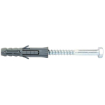 Дюбель с шурупом с шестигранной головкой 10/6X80mm