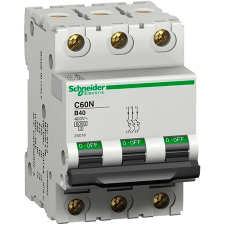 Выключатель автоматический 40A 3P Schneider