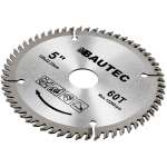 DISC PT FERESTRAU CIRCULAR PE LEMN 125MM 60T BAUTEC