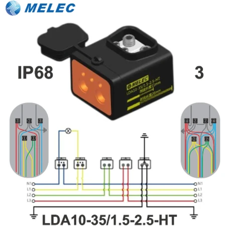 CLEMA DE CONEXIUNE LDA10-35/1.5-2.5-HT