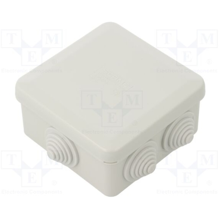 CUTIE DE DISTRIBUTIE 80X80X40MM IP44 SCAME
