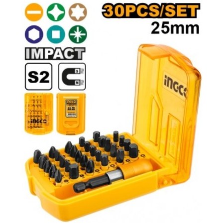 SET DE BITI CU SUPORT DE 30 P INGCO