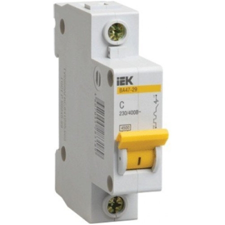 INTRERUPATOR AUTOMAT VA47-29 1P 2A 4,5 kA C IEK