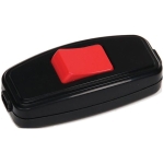 Întrerupător manual roșu/Negru IP20 220V Horoz