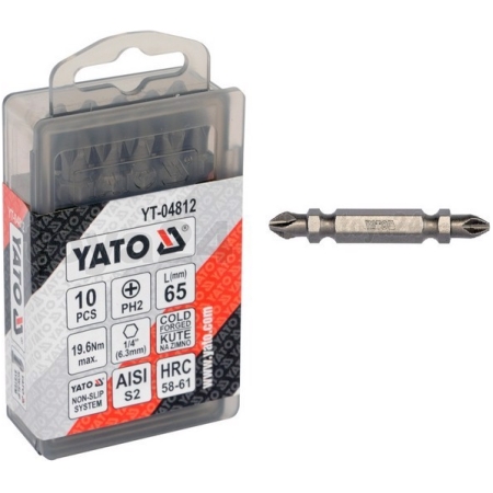 Set biți bilaterale 65MM Yato
