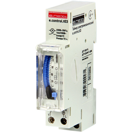 Timer electromecanic pentru iluminare 18MM Enext