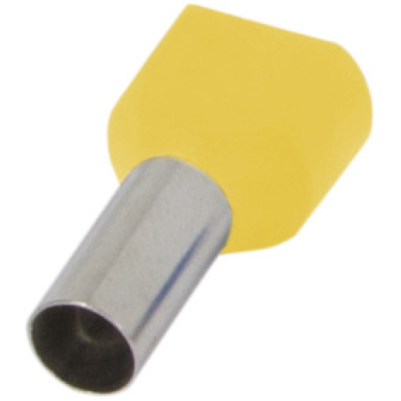 Изолированный наконечник желтый 2*1,5 MM Enext