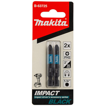 SET 2 BITI IMPACT HEX 1/4 PH2 50MM MAKITA