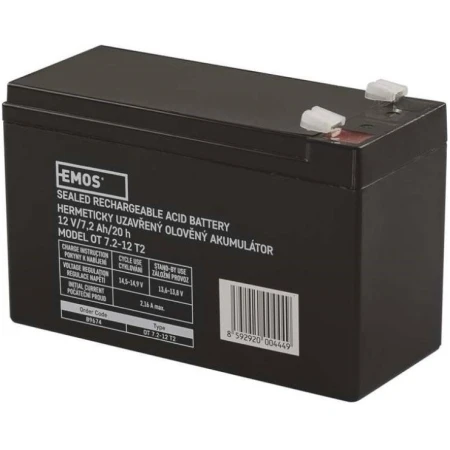 ACUMULATOR PENTRU UPS 12V 7.2AH 6.3MM ELMOS