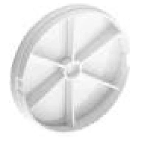 Conector cu supapa alb plastic 150mm Ventika