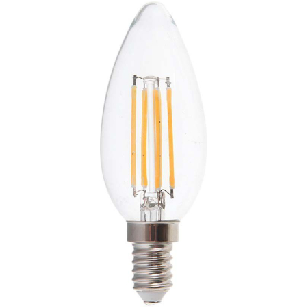 BEC LED CU FILAMENT C35 6W E14 3000K ACK