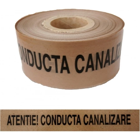 BANDA DE AVERTIZARE CANALIZARE 10CM 500M