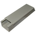 Canal poleit cu capac gri 100 x 50 x 2000 mm metal