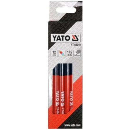 Creion pentru construcție albastru-Rosu 175mm