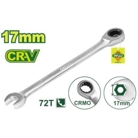 CHEIE COMBINATA CU CLICHET 17MM CR-V DYLLU