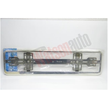 SUPORT NUMAR INMATRICULARE INOX