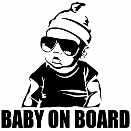 BABY ON BOARD Autocolant
