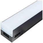 CORP DE ILUMINAT LED LINIAR 50W 120CM 6500K NEGRU EMS