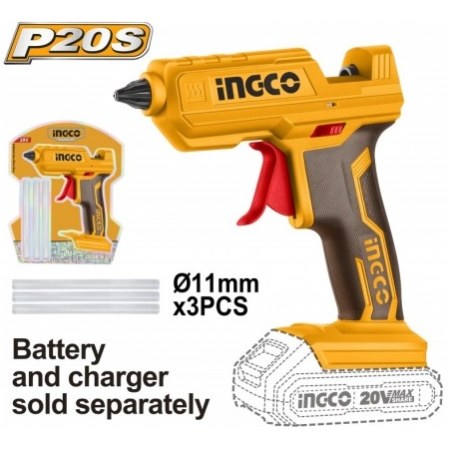 PISTOL DE LIPIT D-11 20V (FARA ACUMULATOR) INGCO