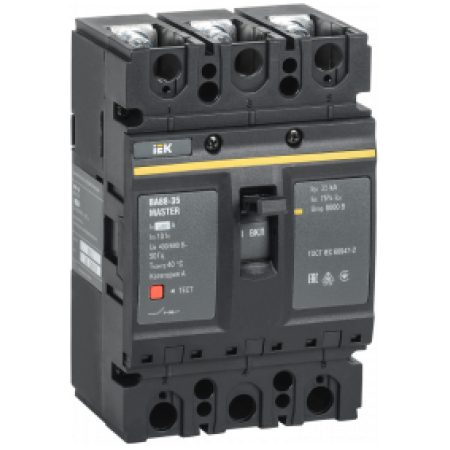 INTRERUPATOR AUTOMAT VA88-35 3P 100А 35kA IEK MASTER CU MICROPROCESOR