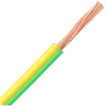 Кабель H07V-K 1x2.5mm жёлтый/Зелёный медный