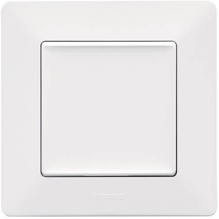 Întrerupător unitar incorporabil cap-scară alb 10A IP20 220V jasmin Elmos