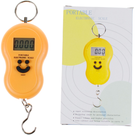 CANTAR ELECTRONIC PORTABIL 50KG CU ECRAN