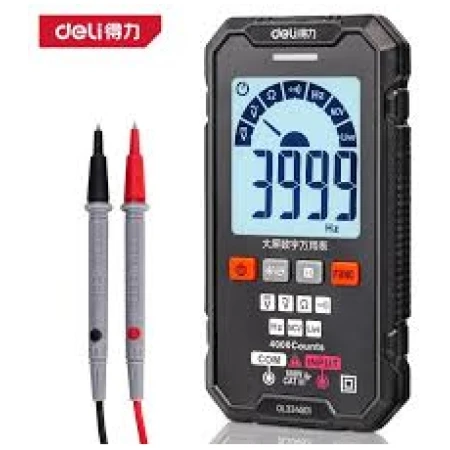 MULTIMETRU DIGITAL MULTIFUNCTIONAL RMS 4000 DELI