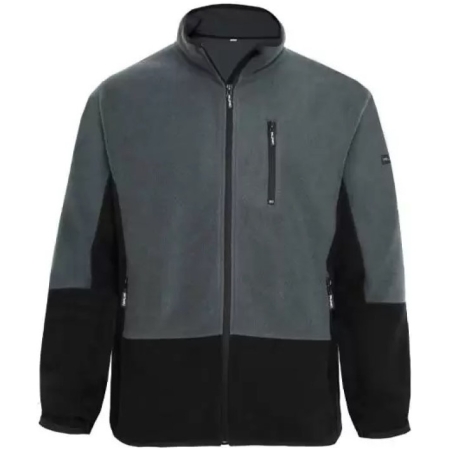 HANORAC 100 POLI (FLEECE) GRI/NEGRU/ROSU L