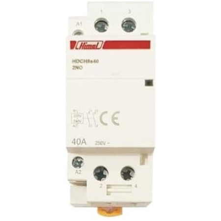 CONTACTOR MODULAR HDCH8S 32A 2P 2NO 250 V HIMEL