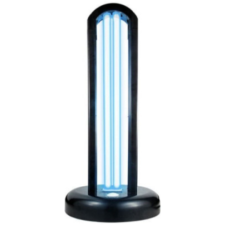 Лампа LED UV+OZONE 38В черная 220V LUMINA LED