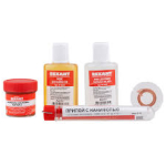 KIT DE LIPIT UNIVERSAL  K1 (, flux PC, flux SKF, colofoniu, împletitură) REXANT