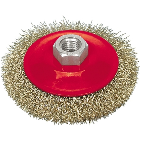 Perie de sârmă rotundă 100mm Yato