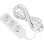 Удлинитель с 3 розетками 3m 16A 2х0,75mm² 220V Enext
