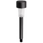 Corp de iluminat de grădină negru 30cm