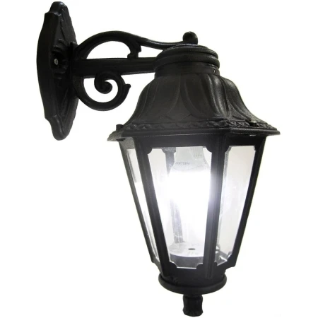 Felinar de fațadă negru 450X275MM 220V IP44 E27 IP44 Fumagalli