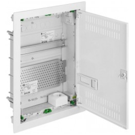Cutie pentru automate 24 module IP30 albă metal