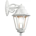 Felinar de fațadă alb 450X275MM E27 metal Fumagalli