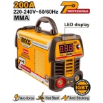APARAT DE SUDAT CU INVERTOR 200A 220-240V INGCO