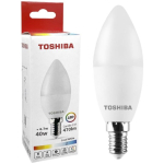 Светодиодная лампа 4,7W 6500K E27 C37 Toshiba
