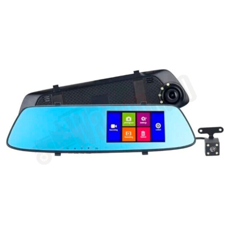 OGLINDA VIDEOREGISTRATOR CU CAMERA SPATE FULL HD DVR20