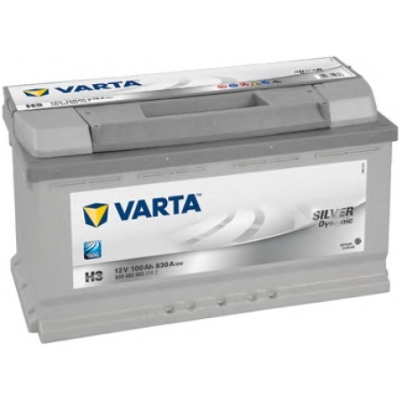 Аккумулятор 353x175x190 830A 100Ah Varta