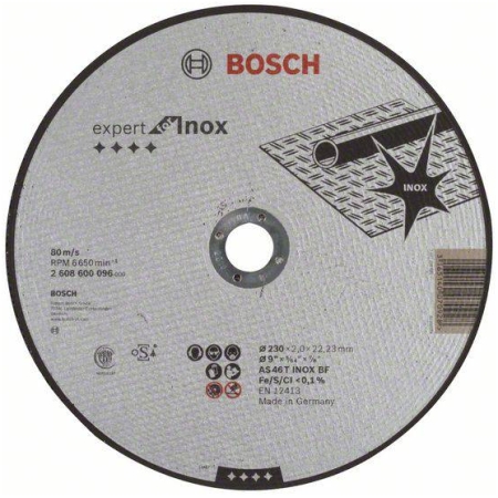 230*2 диск для резки металла Bosch