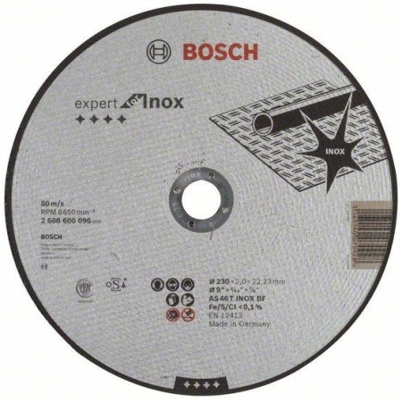 230*2 диск для резки металла Bosch