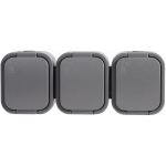 PRIZA TRIPLA CU CAPAC APARENTA GRI 16A IP65 220V ABEX