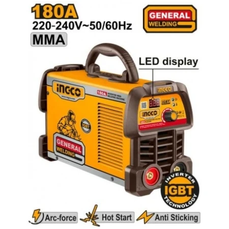 APARAT DE SUDAT CU INVERTOR 180A INGCO