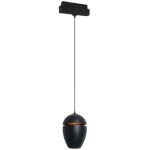 CORP ILUMINAT LED PEDANT 6W 4000K GLOBUS NEGRU