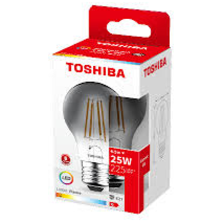 Bec LED cu filament 4,5W 1800K E27 A60 Toshiba