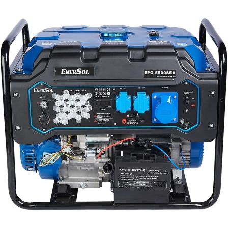 GENERATOR PE BENZINA. 5.5KW 220V ENERSOL
